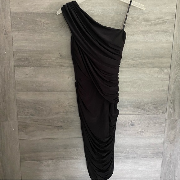 !BUNDLE! Tadashi Shoji One Shoulder Ruched Dress - Picture 5 of 5